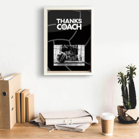 ChalkTalkSPORTS volleyball frame holds a 4x6 photo behind glass.