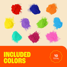 Chameleon Colors 100g blue powder packet for festive color battles and photos