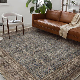 CHAMPLANT rug with non-slip backing keeps floors safe and stable.