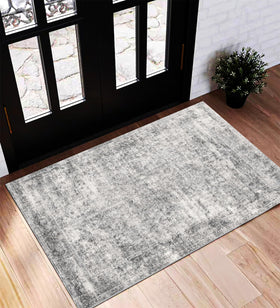 CHAMPLANT area rug 2x3 washable with vintage floral pattern for indoor use.