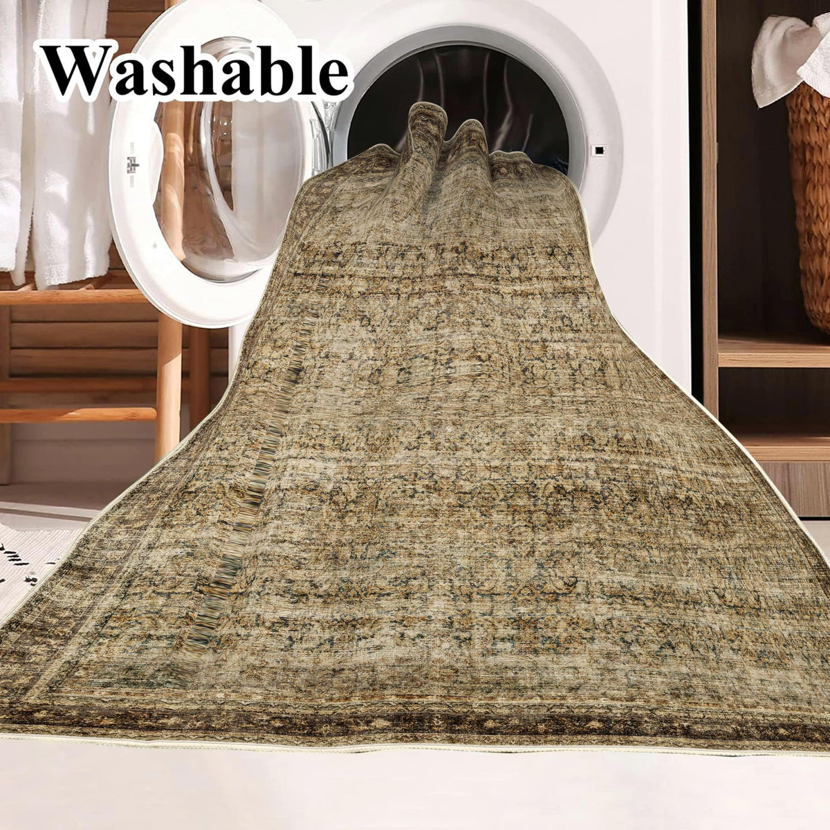 Champlant ultra-thin entryway rug under doors—fits neatly and reduces tripping risk.