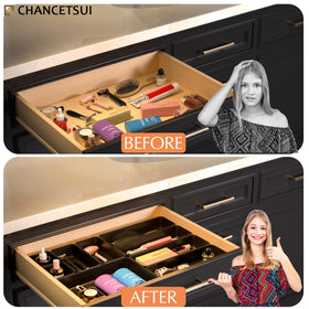 CHANCETSUI storage-trays in five colors enable customizable organization