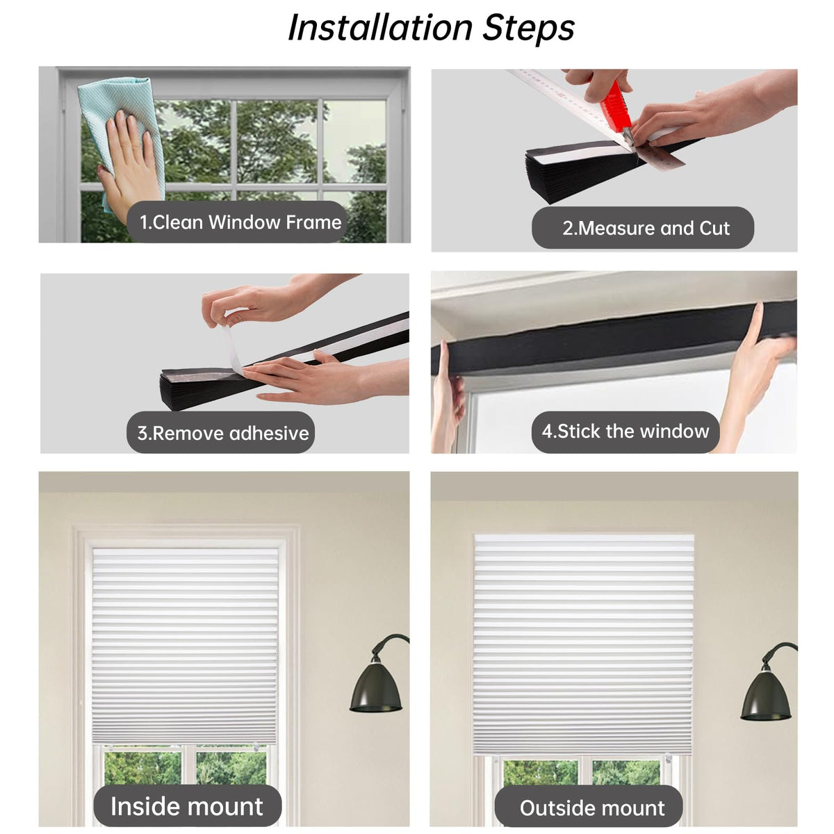 Changshade six-pack covers multiple rooms with a uniform look.