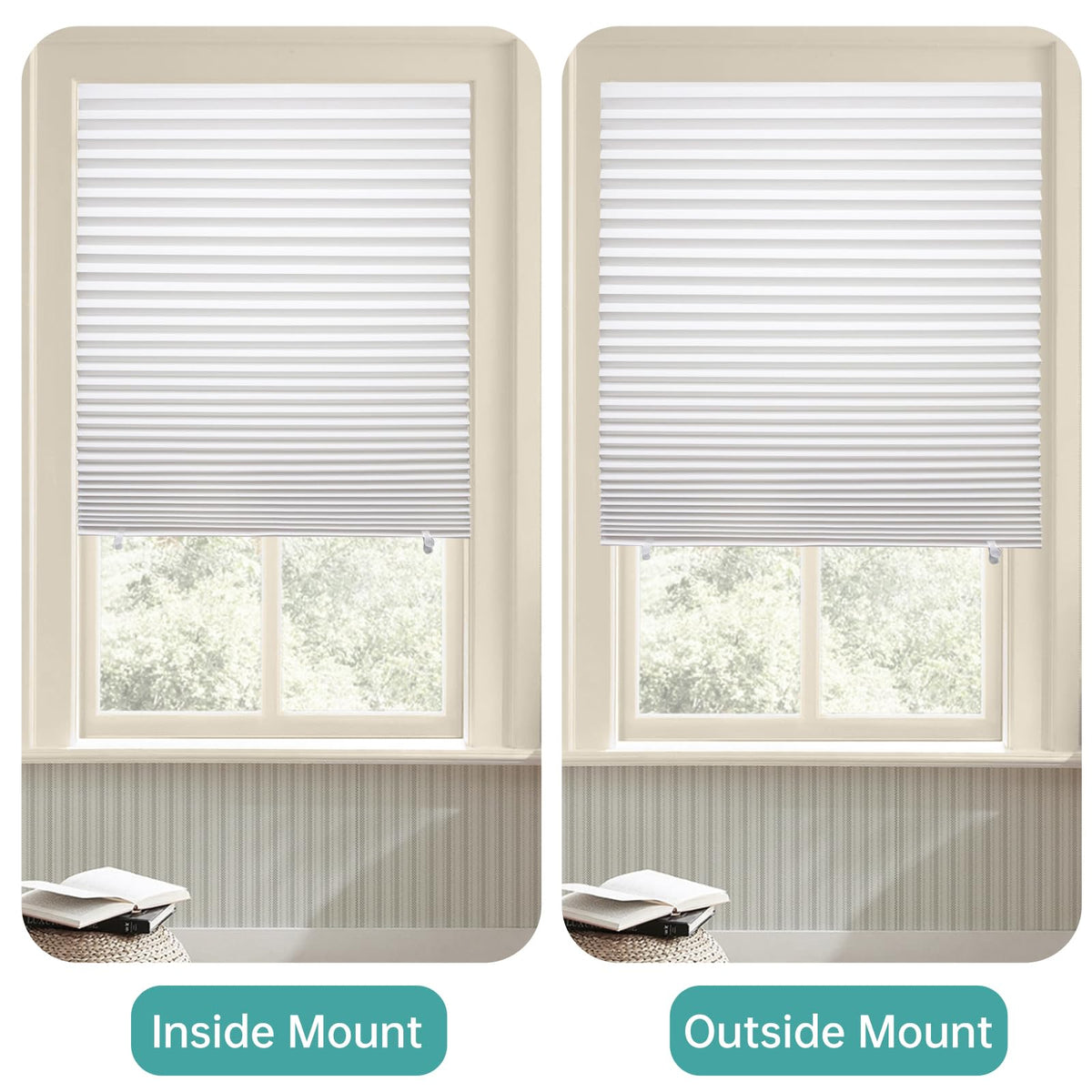 Changshade easy installation makes it effortless to install without drilling.