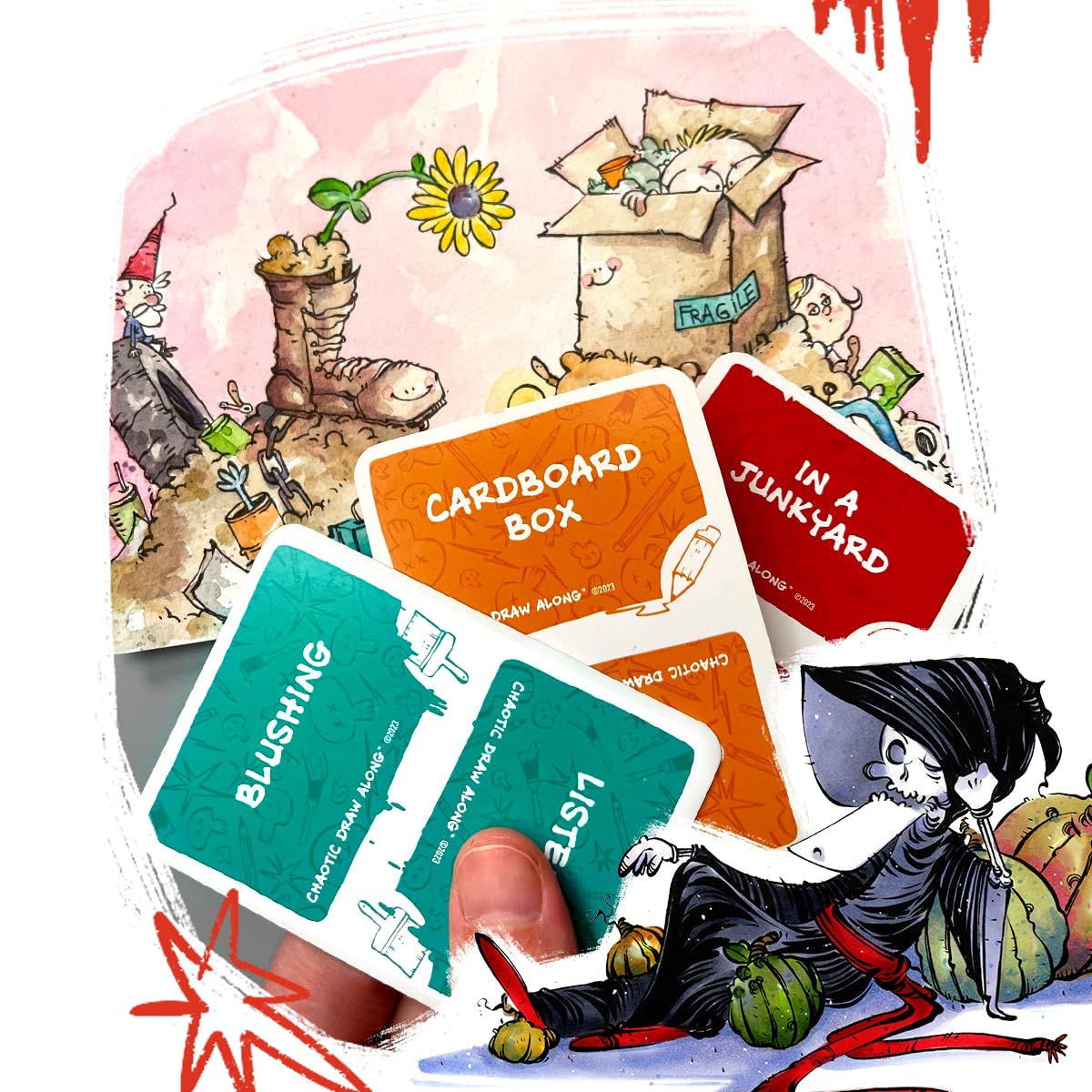 CHAOTIC DRAW ALONG endless replayability with new prompt combinations