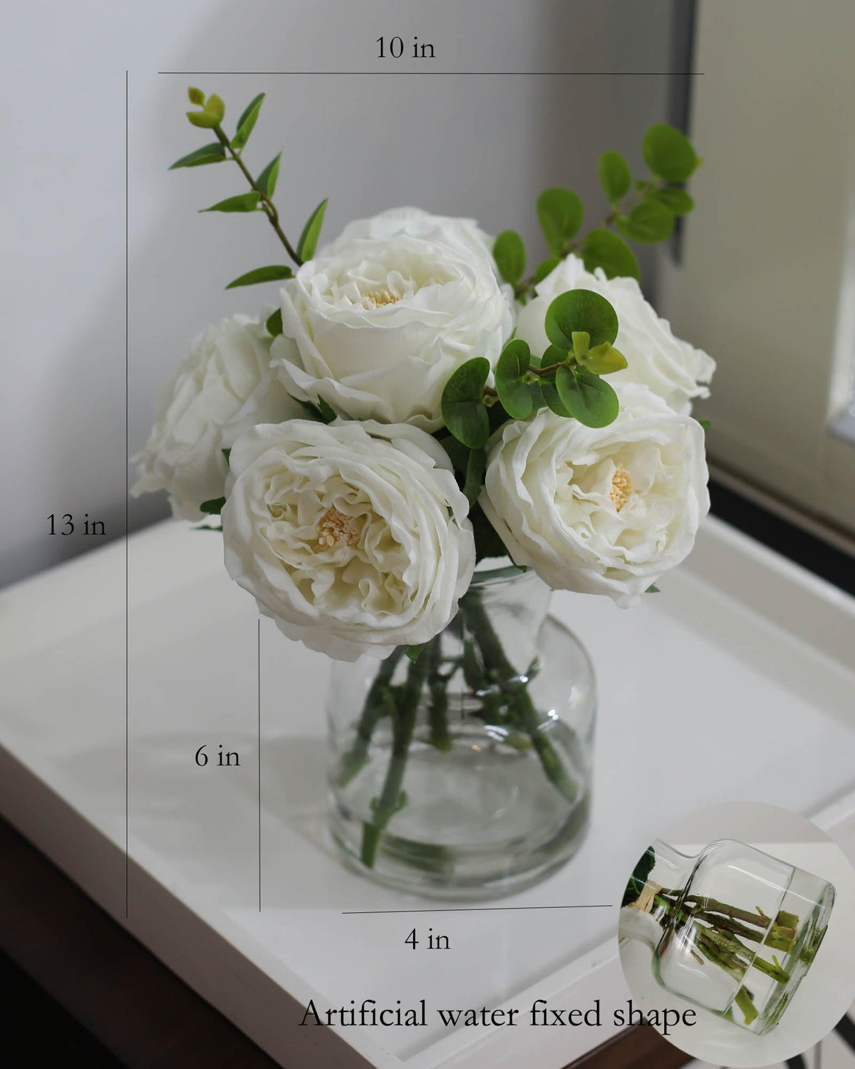 CHASMILE dining-table centerpiece idea that stays attractive year-round.
