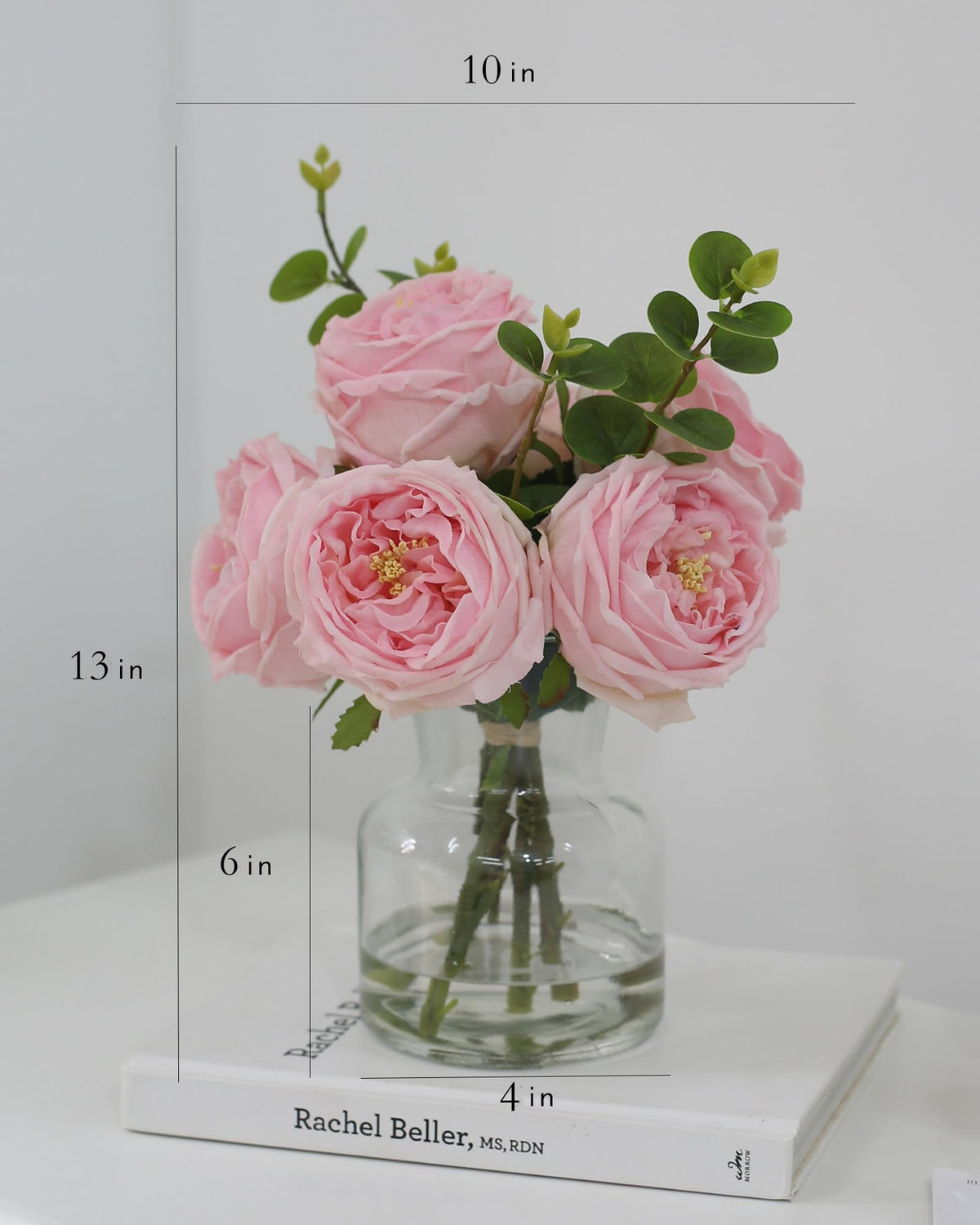 CHASMILE artificial flowers in vase for wedding and special occasion decor