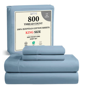 CHATEAU HOME COLLECTION king flat sheet close-up reveals silky sateen texture for luxury sleep.