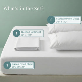 CHATEAU HOME COLLECTION queen sheet closeup highlighting sateen weave texture and silkiness.