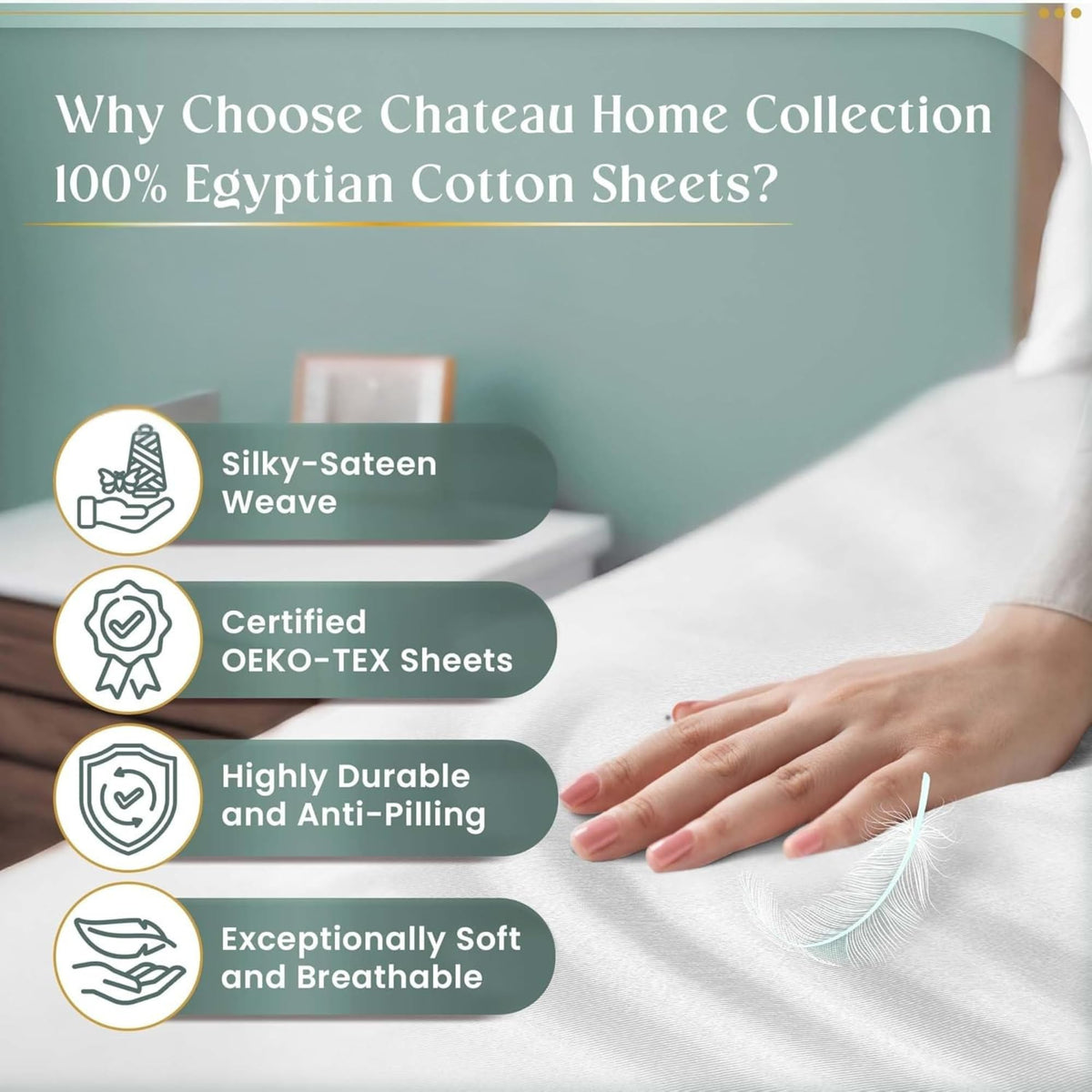 CHATEAU HOME COLLECTION durable luxury resists fading through wash cycles.