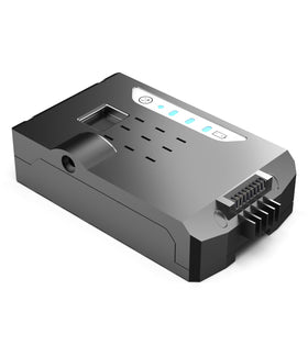 CHEBIO A16 battery pack, side view, supports easy replacement and extended cleaning sessions