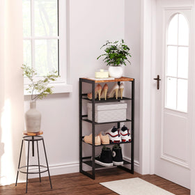 CHEMPFR modern matte-black finish complements decor while saving space.