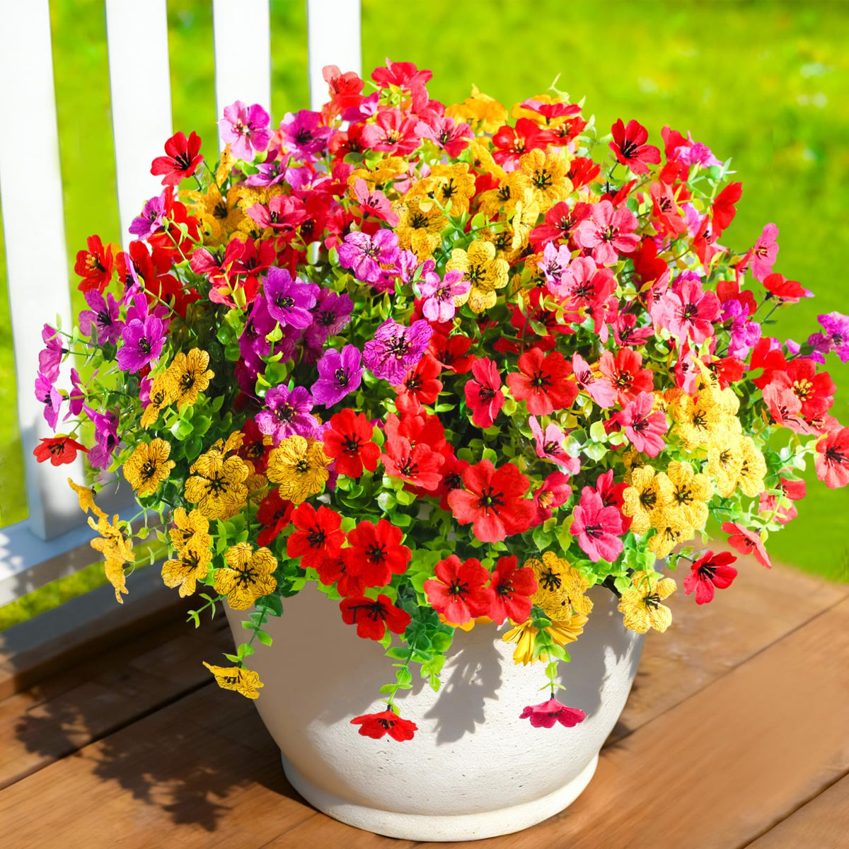 Cherica 40-pcs planter setup delivers color with minimal upkeep
