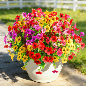 Cherica 40-pcs yellow bloom brightens entryways