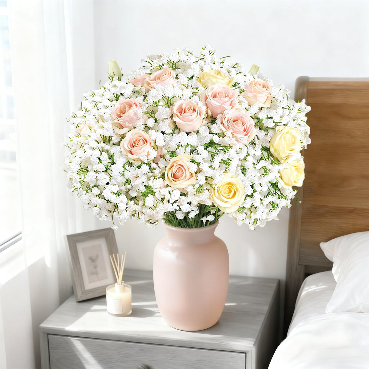 Cherica Baby’s Breath DIY crafts perfect for wreaths and centerpieces.