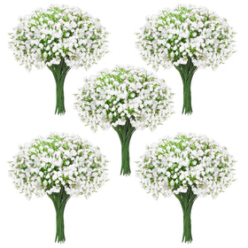 Cherica Baby’s Breath flowers 100pcs real-touch stems for versatile decor.