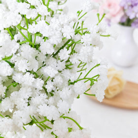 Cherica Baby’s Breath real-touch fabric flowers with lifelike texture for elegant settings.
