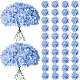 Cherica blue hydrangea bulk bouquet setup for vibrant, long-lasting arrangements.