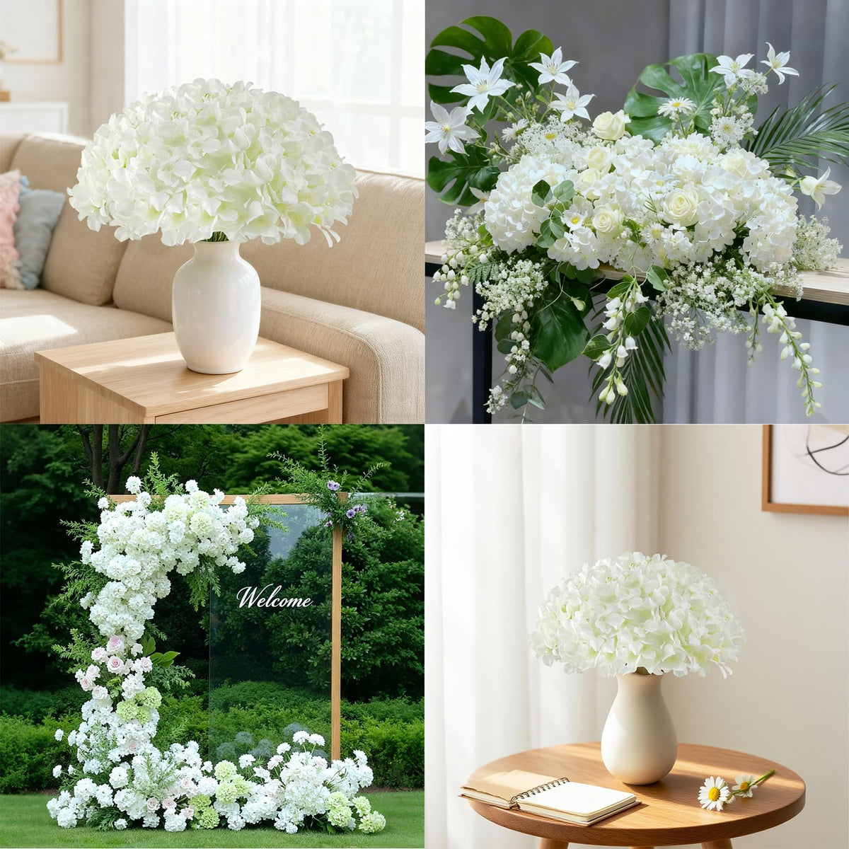 Cherica DIY hydrangea bouquet setup idea for personalized floral designs.