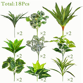 Cherica mixed greenery bundle 03 offers versatile display for any outdoor planter.