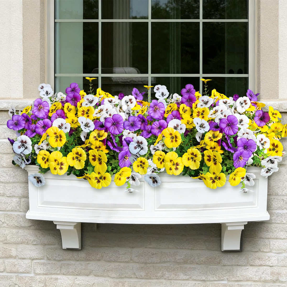 Cherica fake flowers provide versatile indoor and outdoor decor with no watering