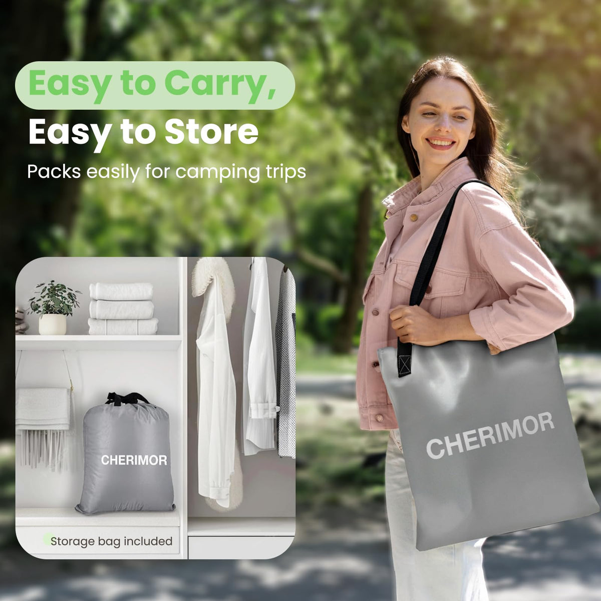 CHERIMOR 500 lb capacity supports adults with stable performance