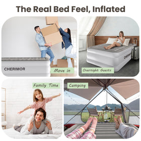 CHERIMOR Twin XL length provides extra legroom for comfort