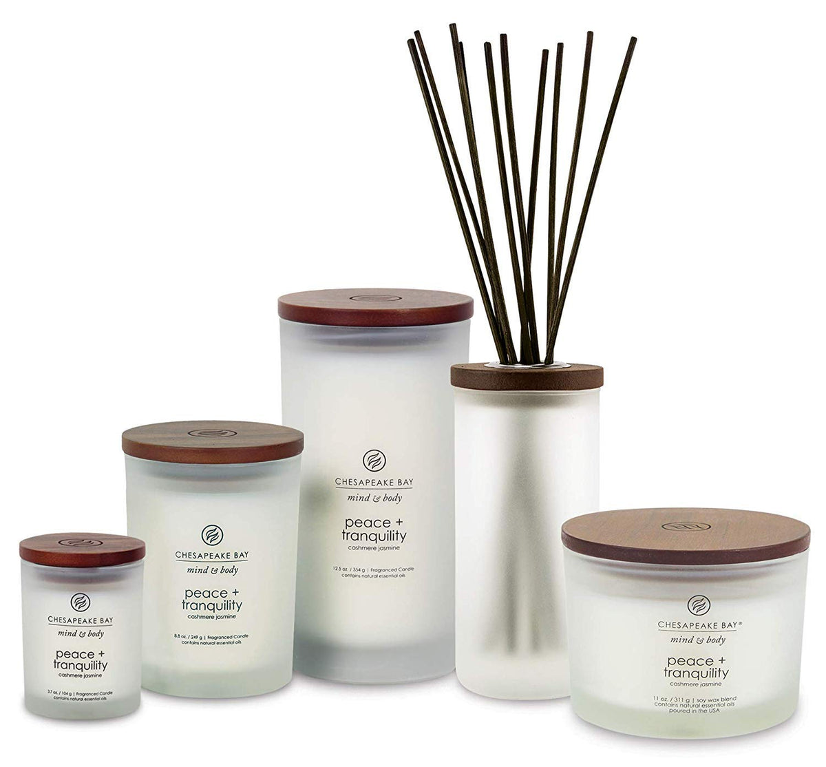 Chesapeake Bay Candle medium jar glow emphasizes soft lighting and relaxation