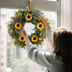 CHFAPH durable silk and plastic greenery for long-lasting decor.