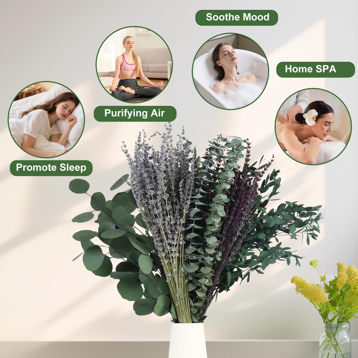 Chflost wedding bouquet stems ideal for timeless rustic or modern ceremonies.