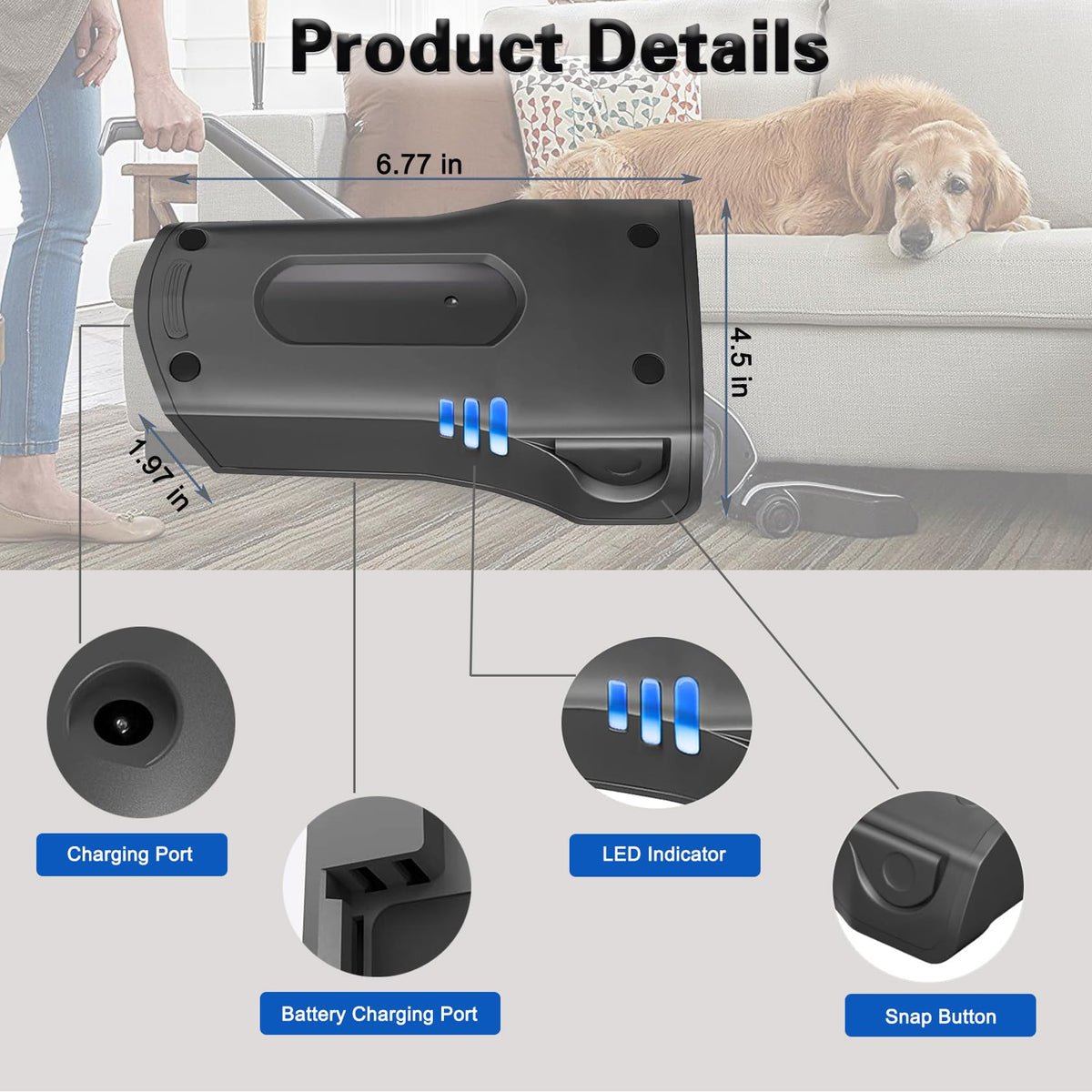 Chgdkjy IZ362H compatibility delivers dependable juice for larger homes.