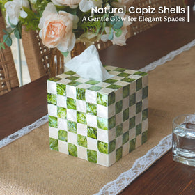 Chi An Home decorative tissue box cover suits boho and coastal interiors.