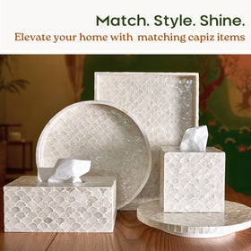 Chi An Home gift-ready tissue cover suitable for housewarmings