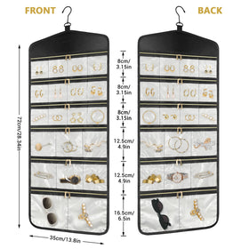 CHICECO versatile storage organizer suitable for jewelry, bows, ties, nail polishes, makeup, and more.