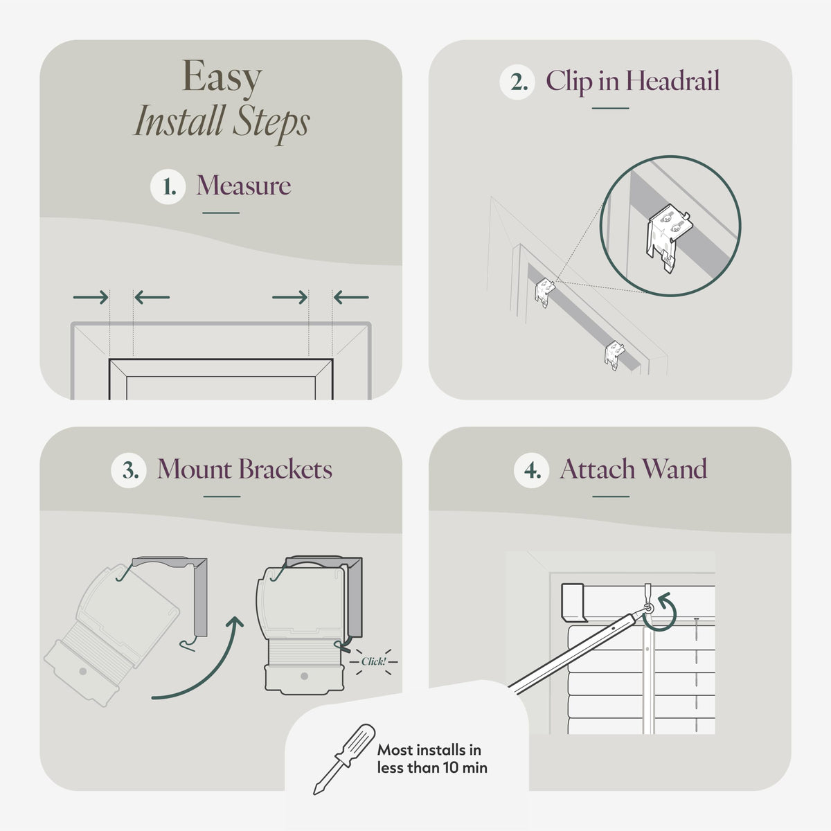 CHICOLOGY moisture-resistant vinyl stands up to kitchens and bathrooms.