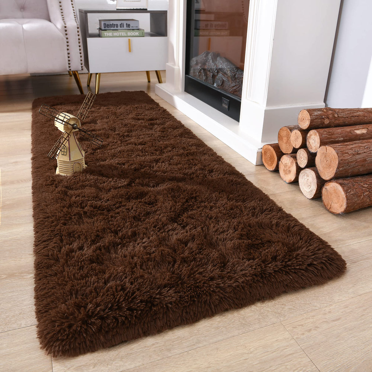 Chicrug non-slip bottom keeps rug secure during kids' play