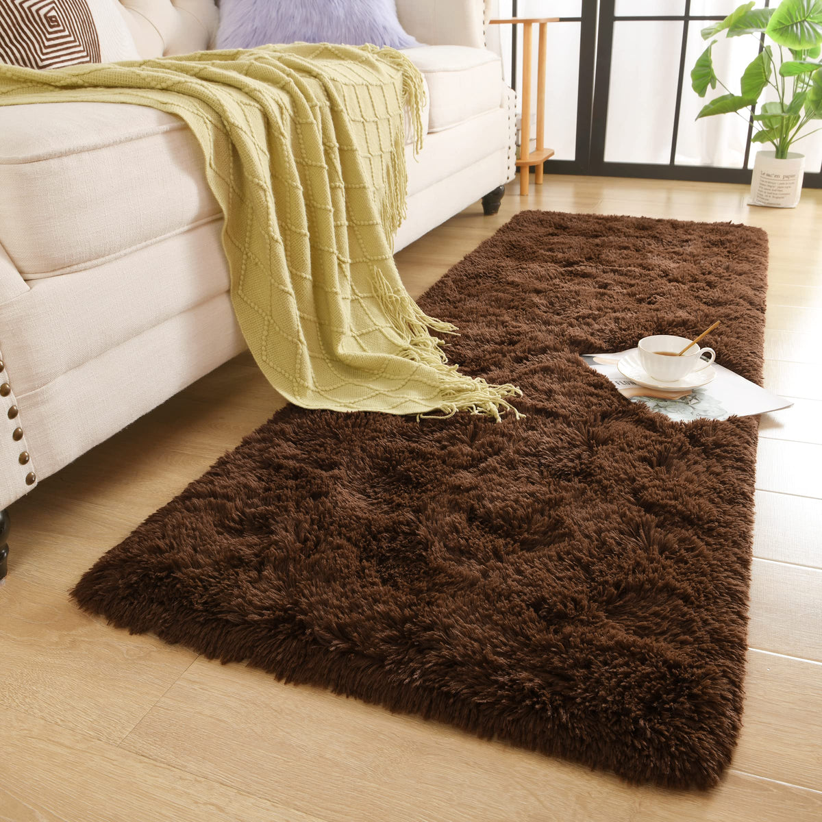 Chicrug unpacked after vacuum packaging, fluff recovers quickly