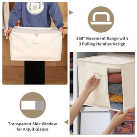 CHICVIE large capacity bag ideal for organizing clothes and blankets