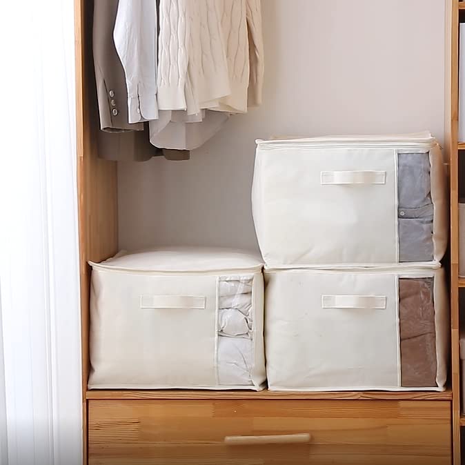 CHICVIE clear window design lets you identify contents without opening