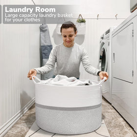CHICVITA multiuse storage bin for toys and laundry in any room