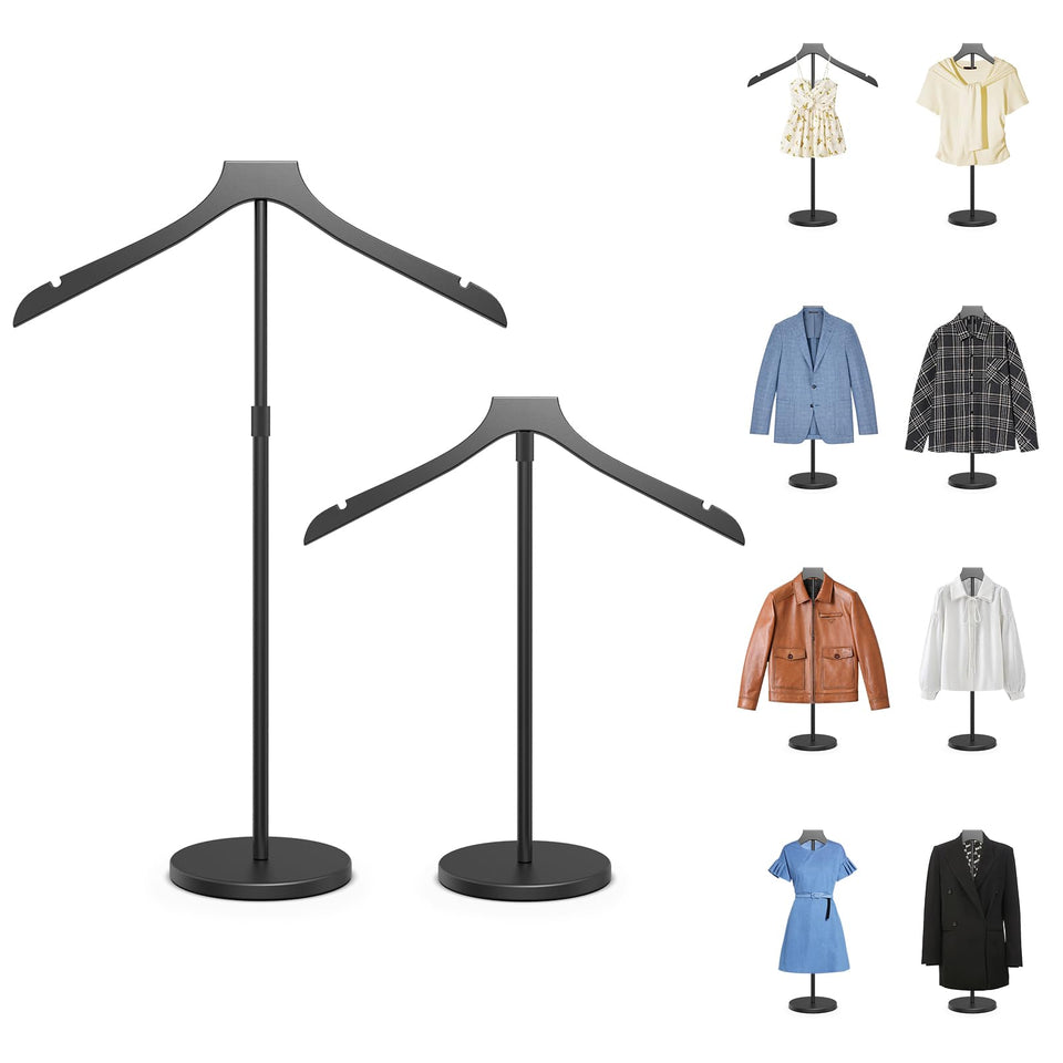 Chicwing 2-pack mannequin torsos with adjustable height for versatile displays