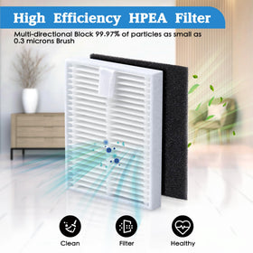 CHIKIXSON eufy L60/L50 foam filters provide durable filtration