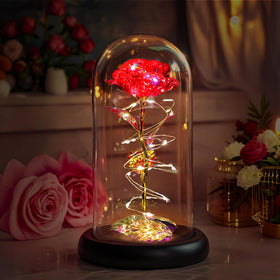 Childom desk or nightstand display rose keeps memories near daily