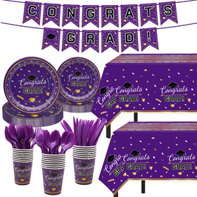 Childom graduation banner with vivid congrats decor for standout photos