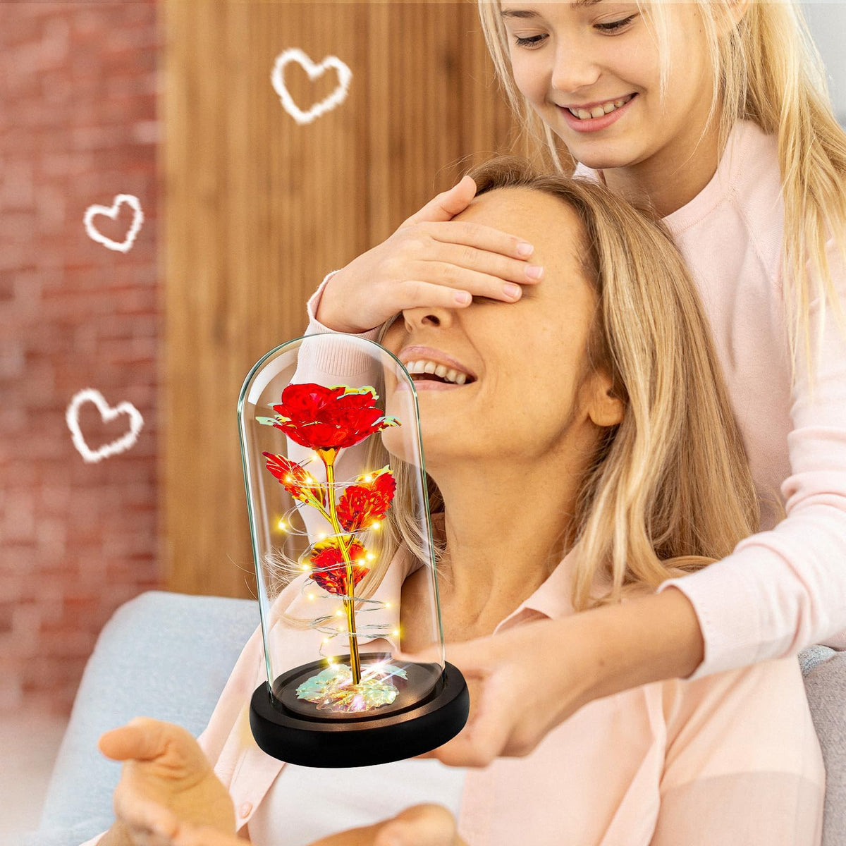 Childom long-lasting rose serves as a year-round keepsake