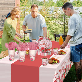 Childom Mothers Day forks—sturdy utensils for party dining.