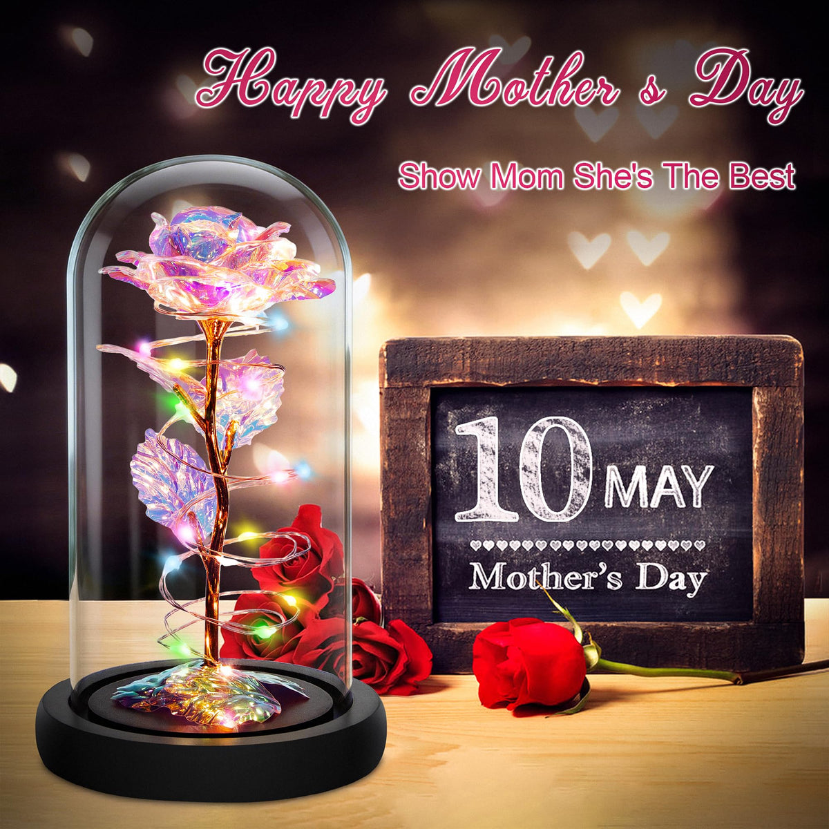 Childom mothers day rose gift embodies enduring beauty without maintenance