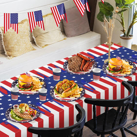 Childom patriotic blue forks for casual picnics and parties