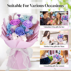 Childom preserved flower card adds a personal touch
