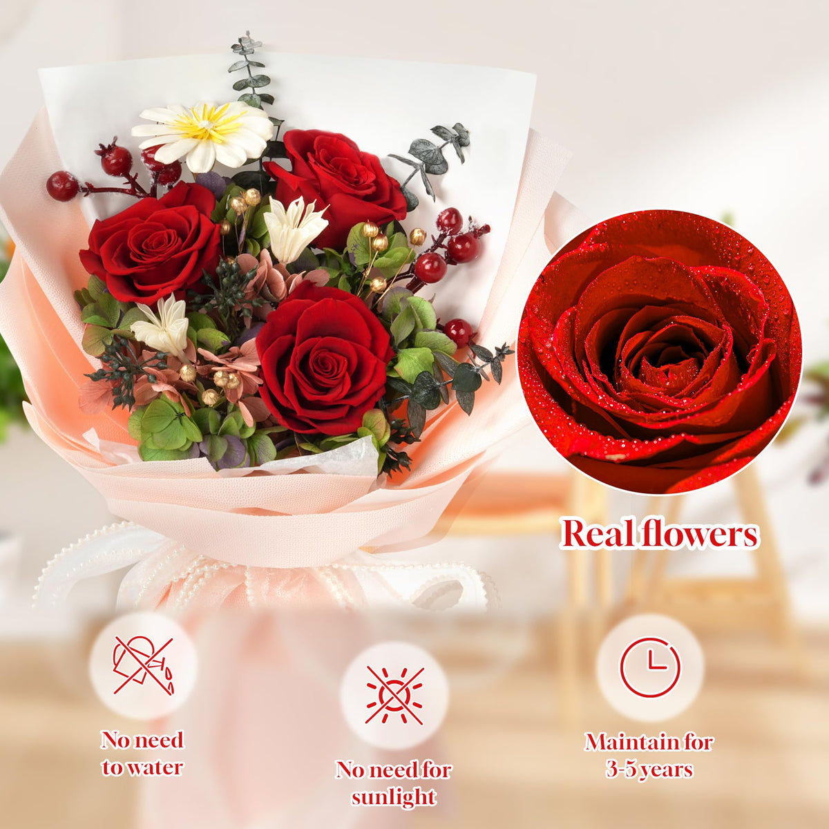 Childom romantic rose gift idea for anniversaries and occasions